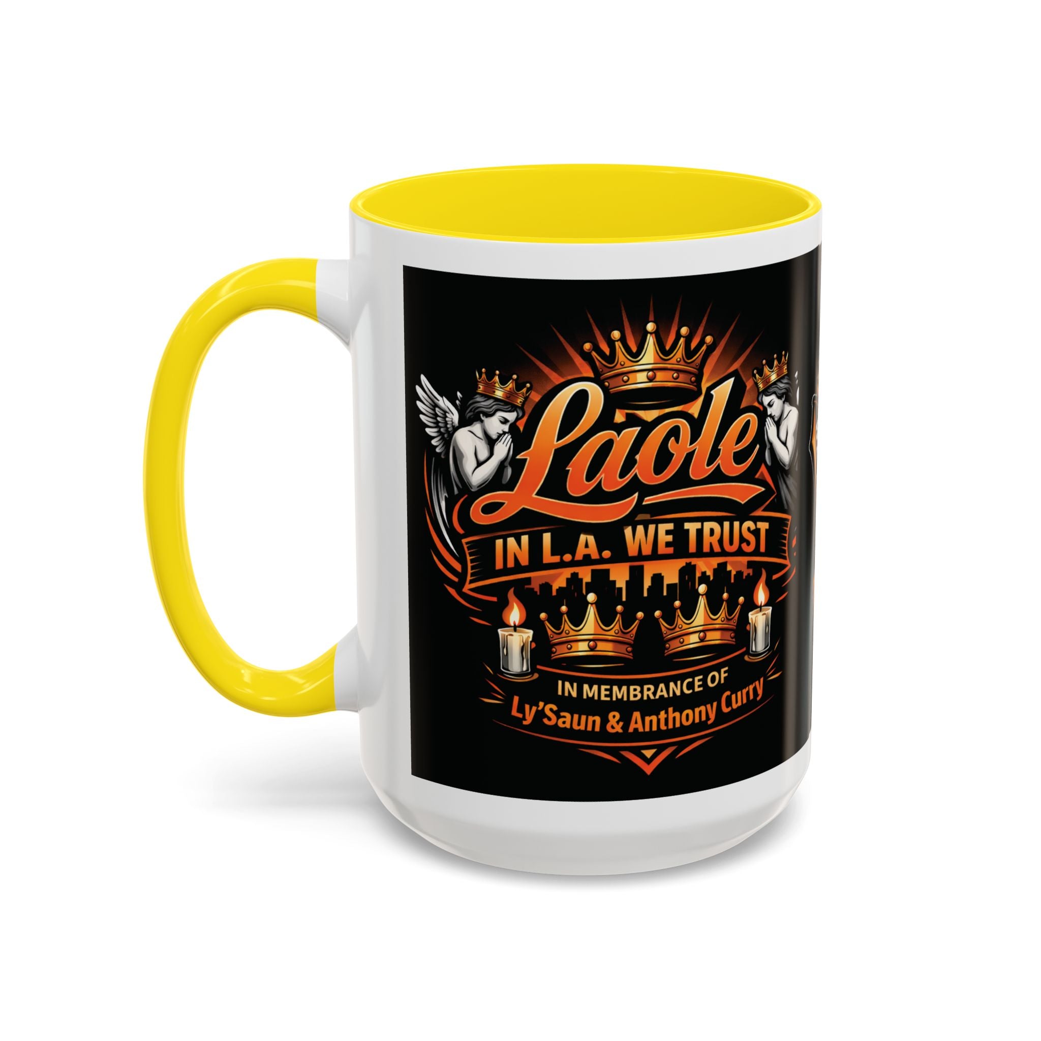 In L.A. We Trust Coffee Mug – Memorial Accent Mug (11/15oz)