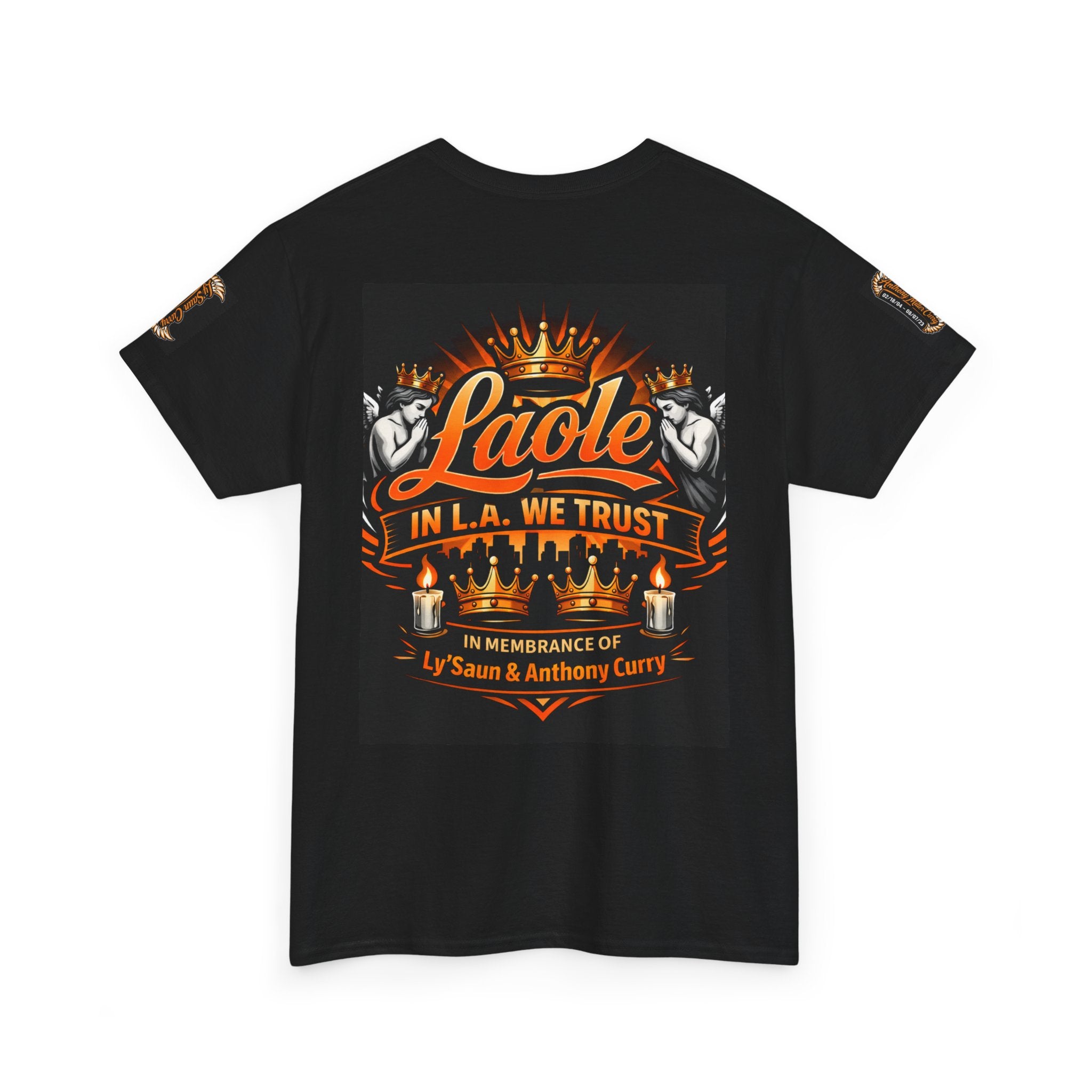T‑Shirt — "In L.A. We Trust" Memorial Graphic Tee