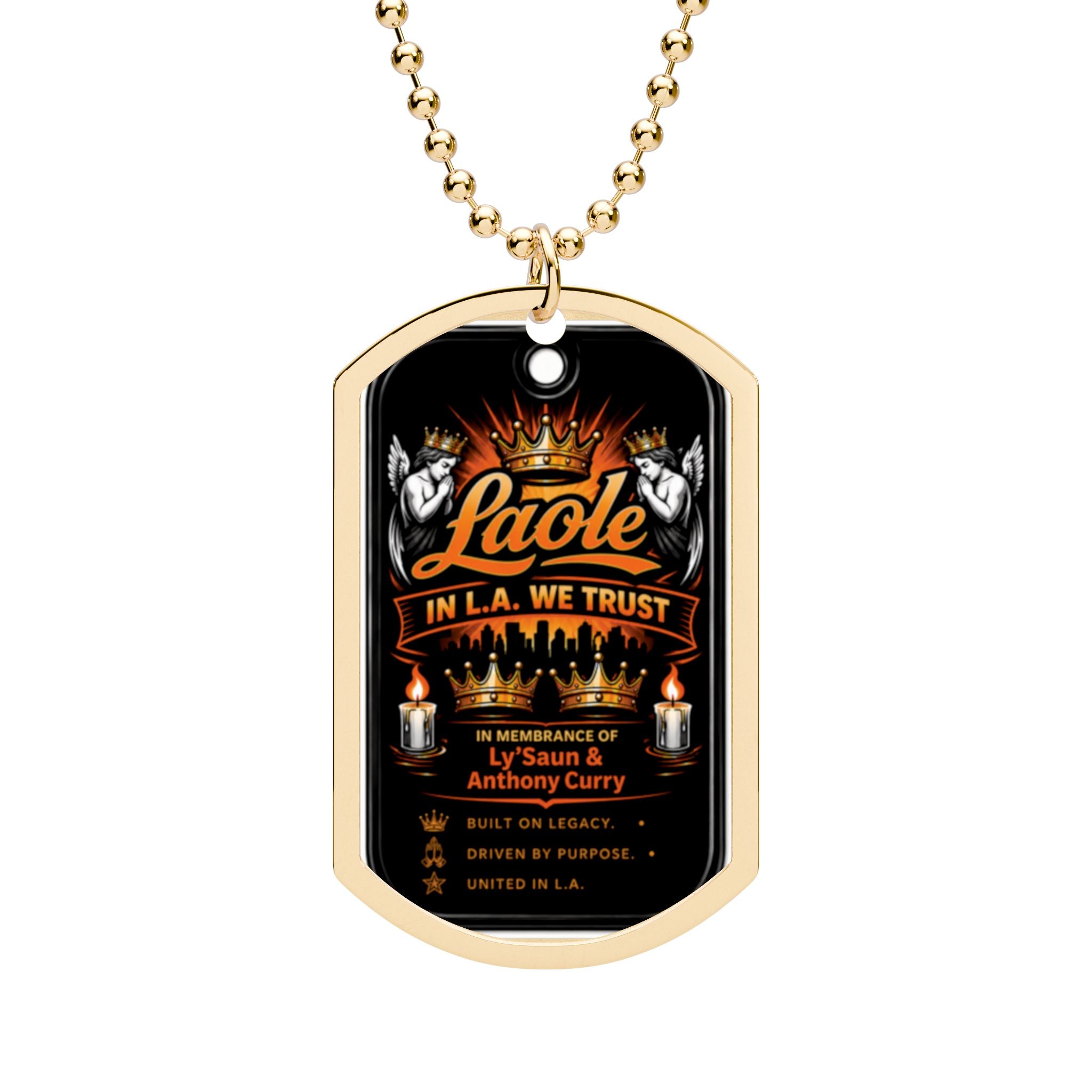 Dog Tag with Chain
