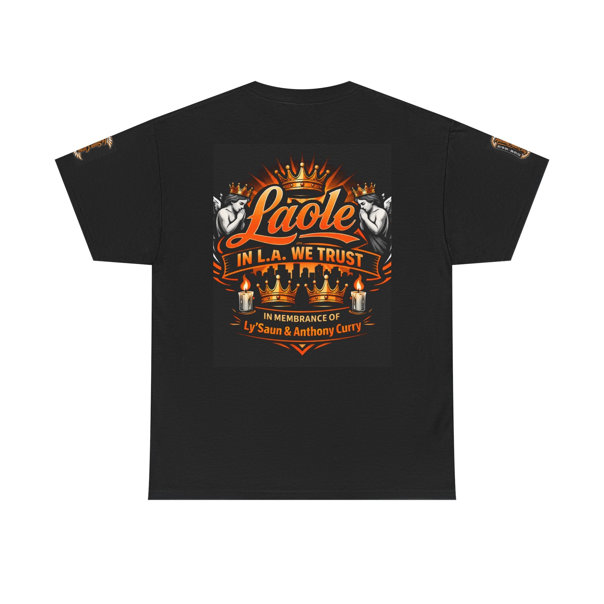 T‑Shirt — "In L.A. We Trust" Memorial Graphic Tee