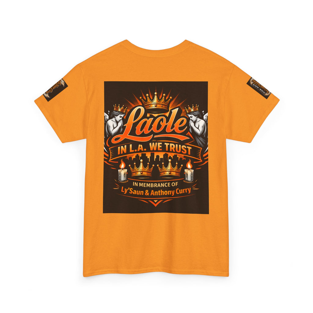 T‑Shirt — "In L.A. We Trust" Memorial Graphic Tee