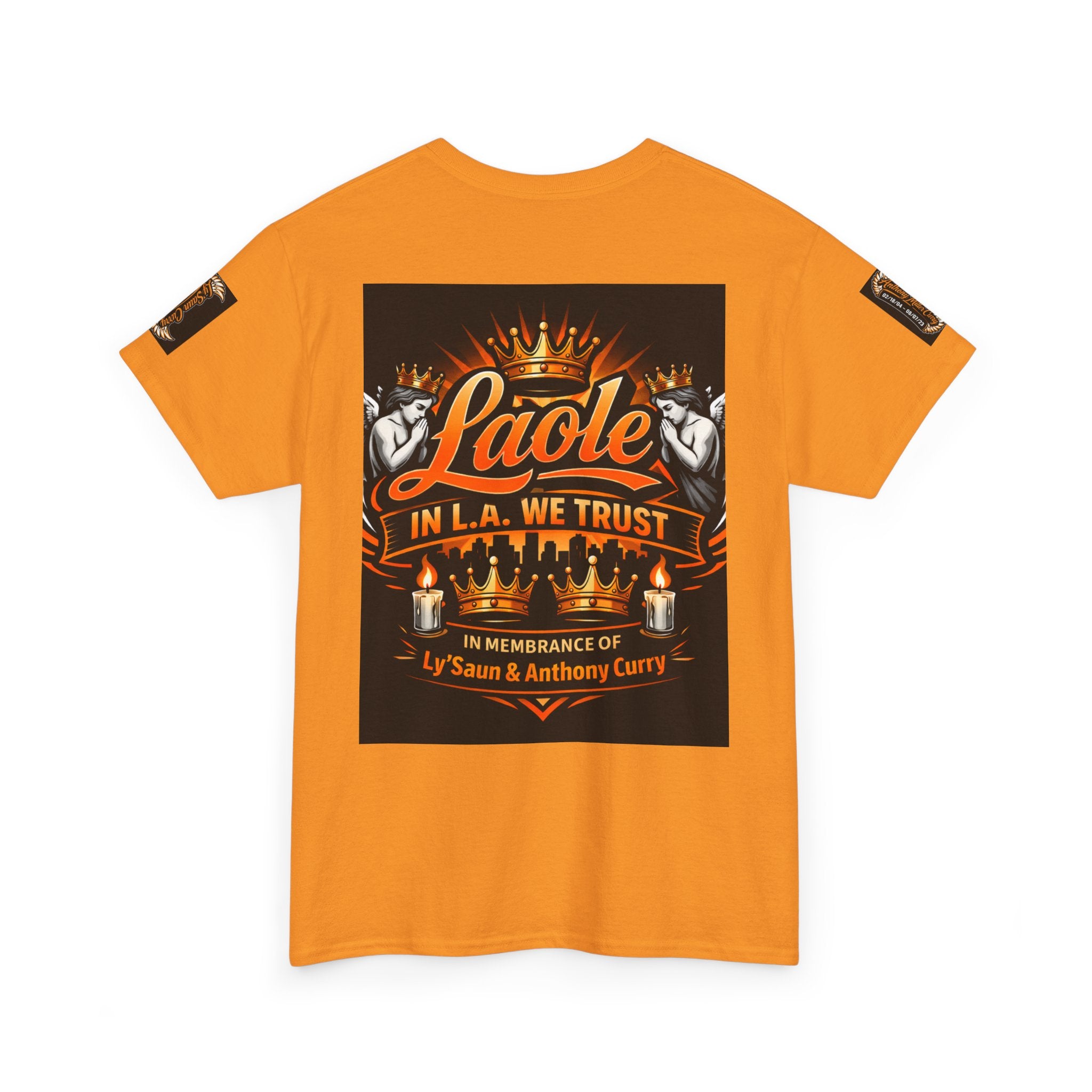 T‑Shirt — "In L.A. We Trust" Memorial Graphic Tee