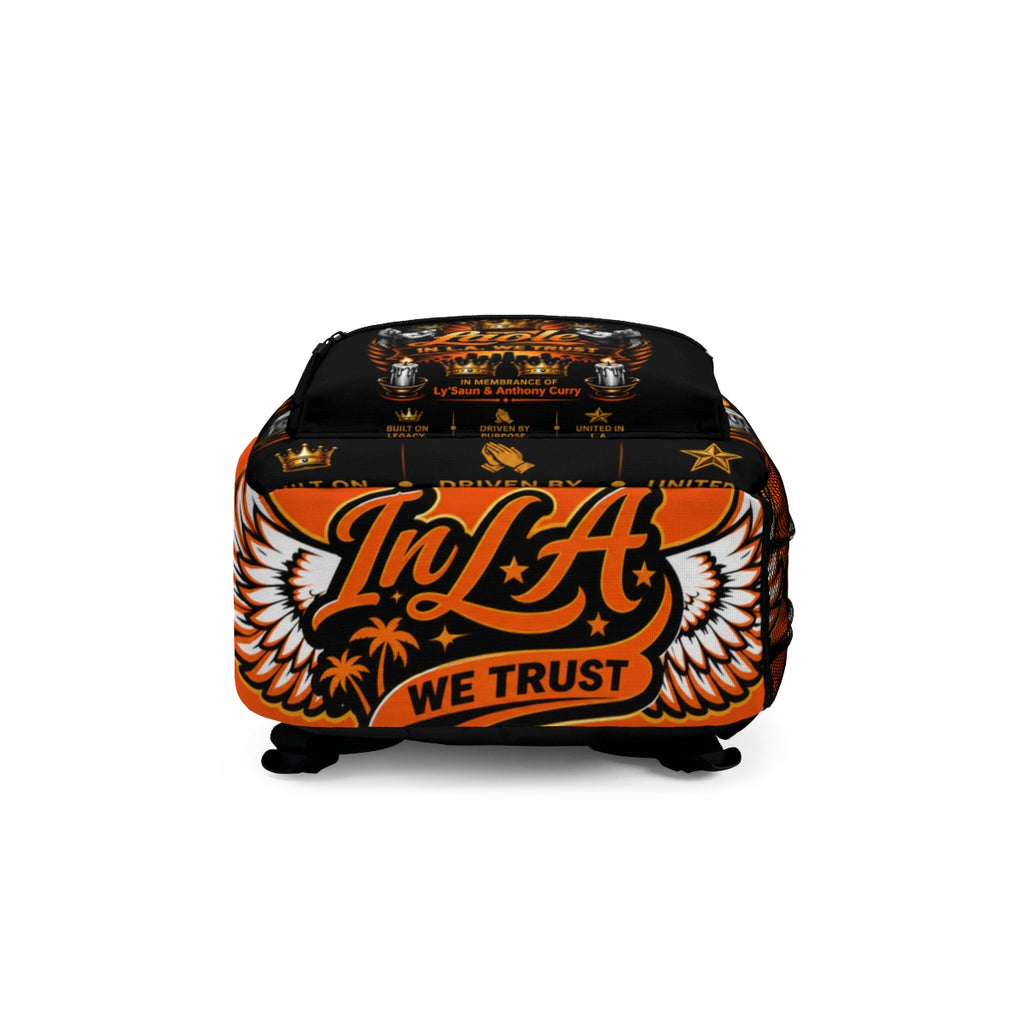 🎒🔥 NEW DROP — IN L.A. WE TRUST BACKPACK 🔥🎒