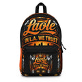 🎒🔥 NEW DROP — IN L.A. WE TRUST BACKPACK 🔥🎒